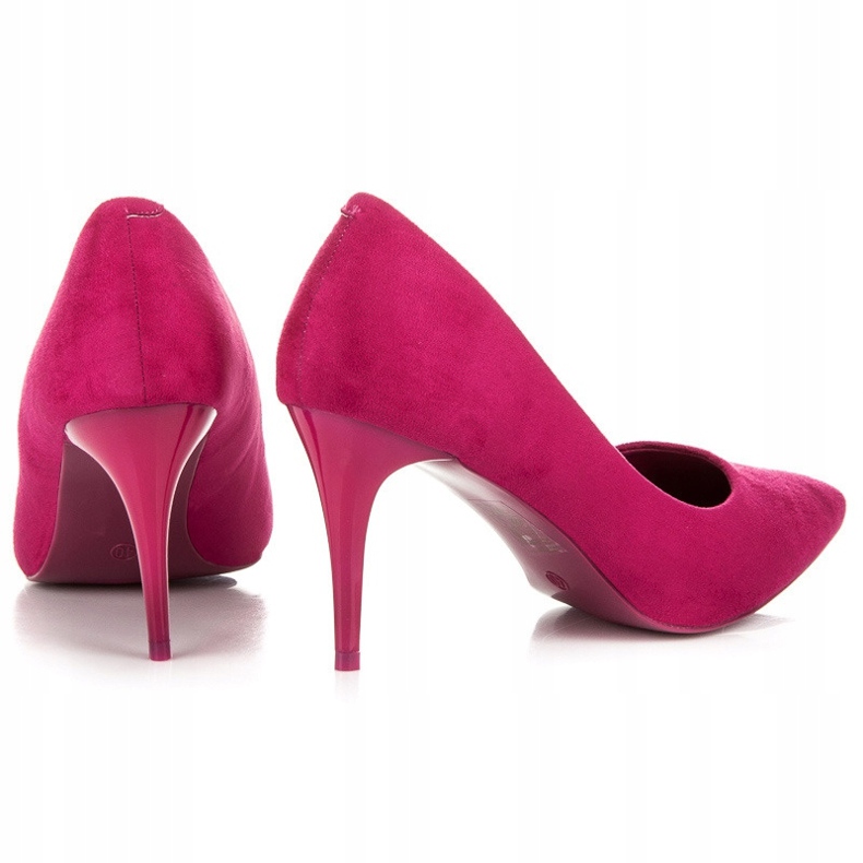 Comer Wildleder High Heels rosa 1