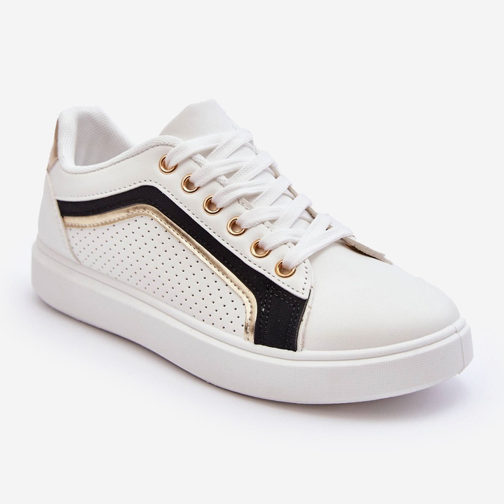 PG1 Niedrige klassische Damen-Sportschuhe Weiß Lamimi 1