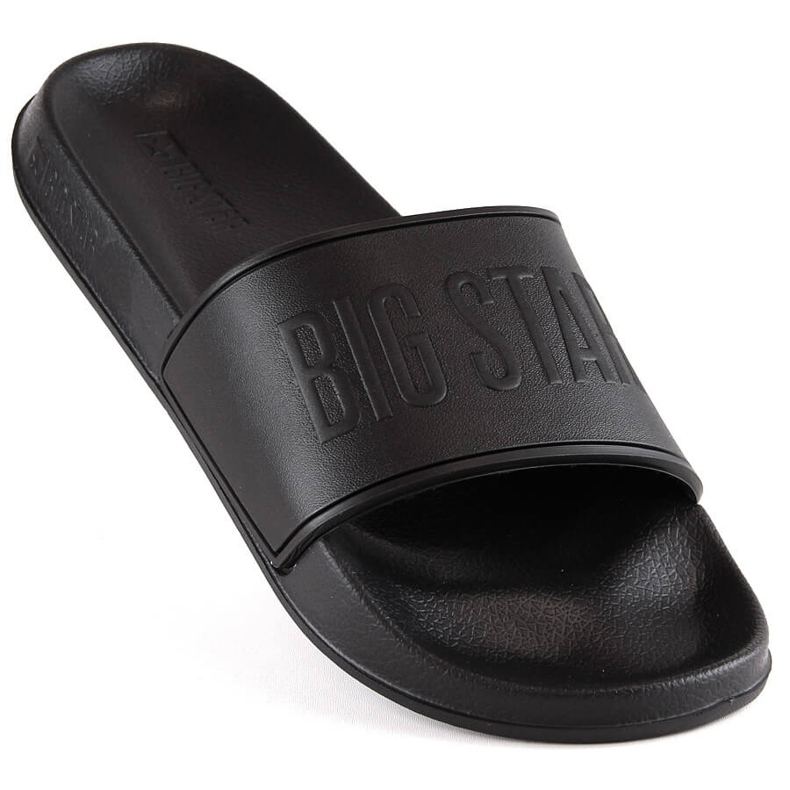 Big Star MM174322 schwarze Pool-Slipper aus Schaumstoff für Herren 1