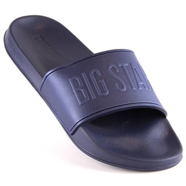 Big Star M INT1906B Schaumstoff-Pool-Slipper, Marineblau 1