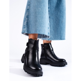 Schwarze Shelovet Damenstiefel 1