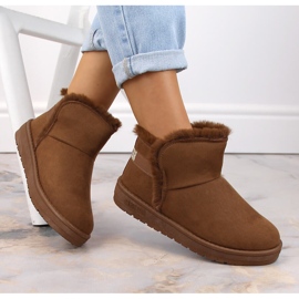 Schneestiefel für Damen mukluki braun Big Star KK274620 1