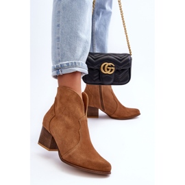 Lewski Shoes Lewski EV28 Wildleder Cowboystiefel Braun 2