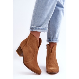 Lewski Shoes Lewski EV28 Wildleder Cowboystiefel Braun 1