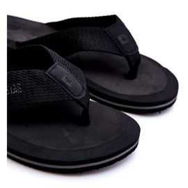 Herren Foam Flip Flops Big Star LL174618 Schwarz 2
