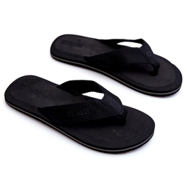 Herren Foam Flip Flops Big Star LL174618 Schwarz 1