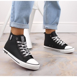 Big Star W INT1898B isolierte Sneakers schwarz 2