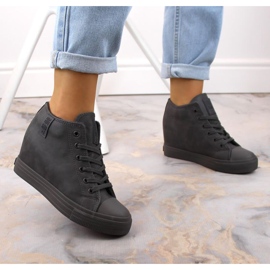 Big Star W INT1899C isolierte Keilsneaker in Grau 2