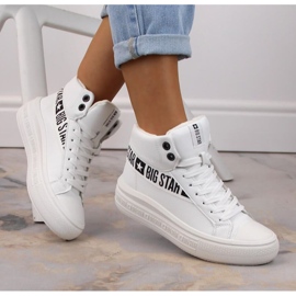 Sportschuhe isoliert Big Star W INT1901A weiß 1