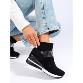 W. Potocki Warmer Damen Sportstiefel von Potocki schwarz 1