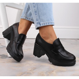 Damenschuhe am Pfosten schwarz Potocki 12154 1