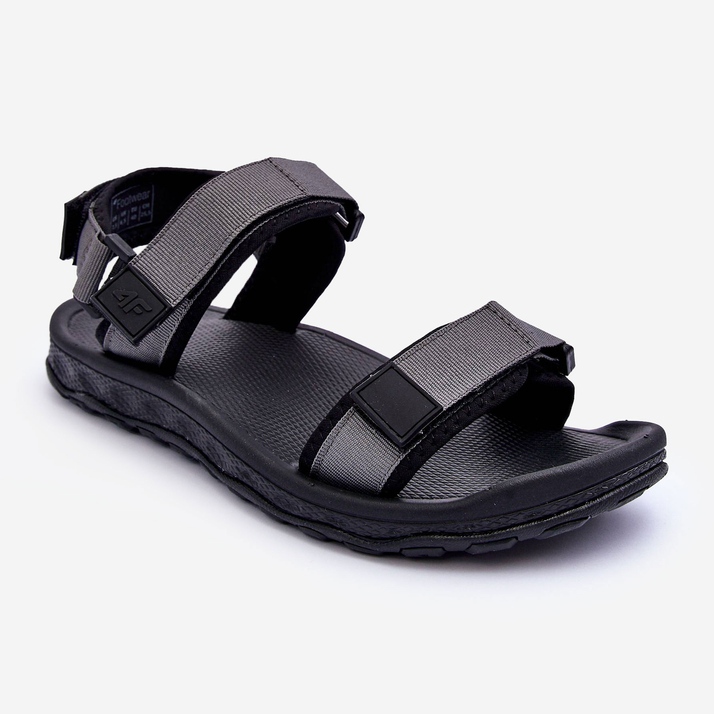 Herren-Sportsandalen 4F 4FSS23FSANM017-25S Grau 1