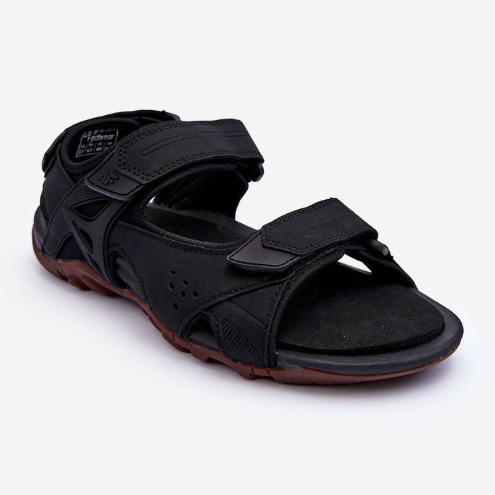 Herren-Sportsandalen 4F 4FSS23FSANM018-20S Schwarz 1