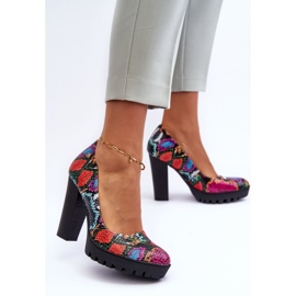 Lederpumps mit Absatz Maciejka 02629-56 Mehrfarbig 1