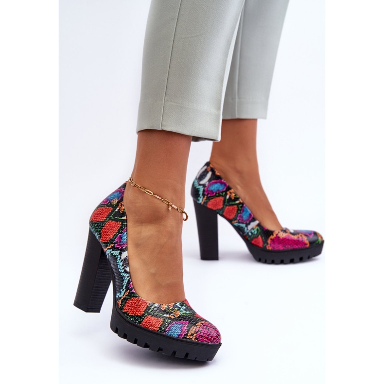 Lederpumps mit Absatz Maciejka 02629-56 Mehrfarbig 1