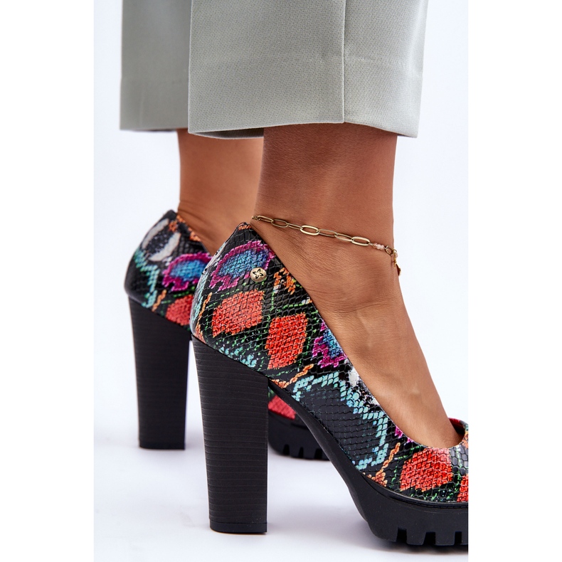 Lederpumps mit Absatz Maciejka 02629-56 Mehrfarbig 2