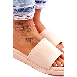 Damen-Plateauhausschuhe Big Star LL274933 Beige 1