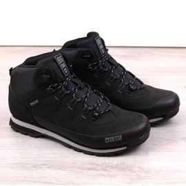 Schwarze isolierte Herrenstiefel Big Star EE174437 2