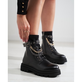 Arbeiterinnen mit Shelovet-Ketten schwarz 1