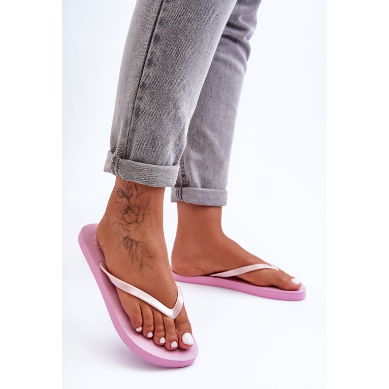 Damen-Flip-Flops 4F 4FSS23FFLIF064-56S Rosa 2