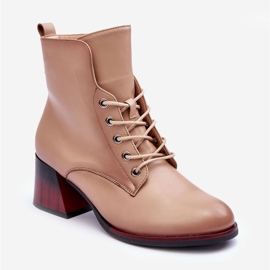 Vinceza High Heel Stiefel Beige Luloshe 2