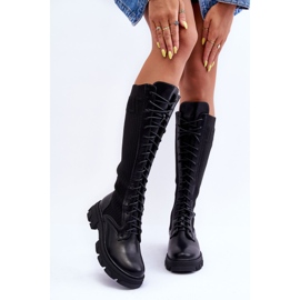 PS1 Flache Sock Boots Schwarz Itona 2