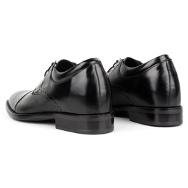 Olivier Formale Herren-Lederschuhe MP45KB schwarz 6