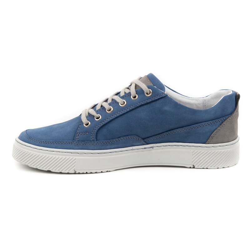 Olivier Schuhe Herren-Ledersneaker 950MA blau 1