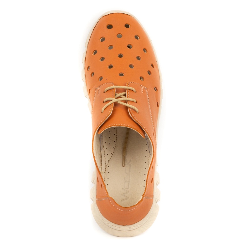 WASAK Damenschuhe Ledersneaker 0692W orange 1