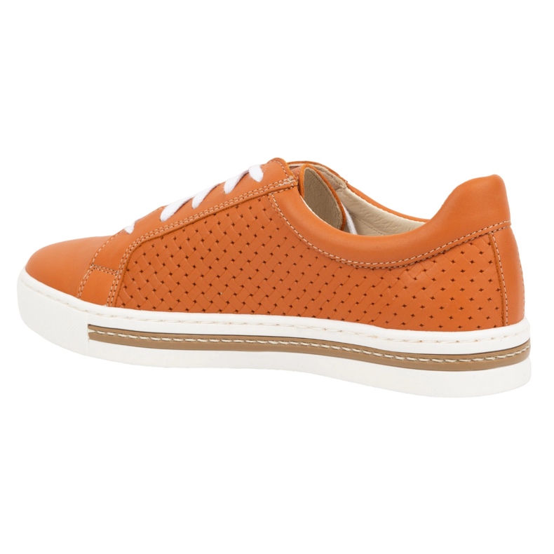 WASAK Damenschuhe Ledersneaker 0675W orange 1