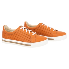 WASAK Damenschuhe Ledersneaker 0675W orange 2