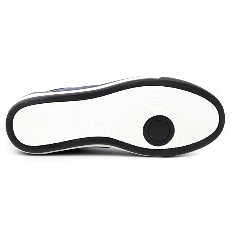 Polbut Herren-Freizeit-Lederschuhe 2121/2 Marineblau 1