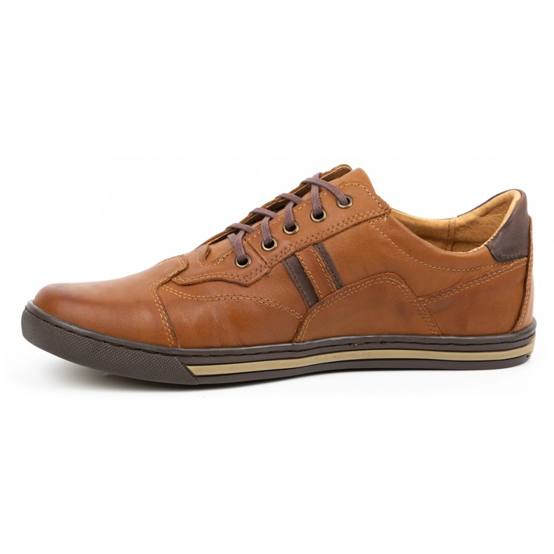 Polbut Herren-Freizeitschuhe 1801N Axe Camel braun 1