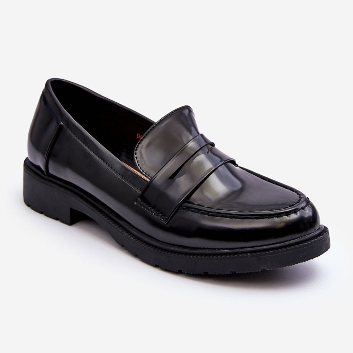 FG2 Klassische Damen-Loafer in Schwarz von Faradays 1