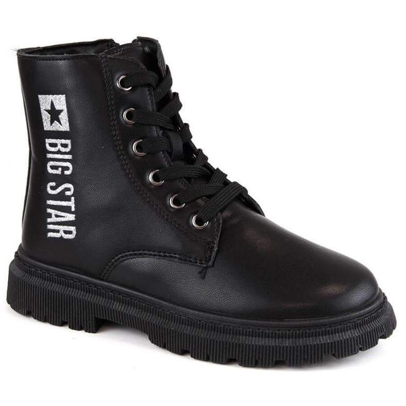 Warme Stiefel Big Star Jr INT1912A schwarz 1