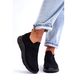 Damen Slip-on-Sportschuhe Schwarz Claris 7