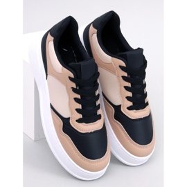 Panda Damen-Sneaker Brewer SCHWARZ/KHAKI beige 1