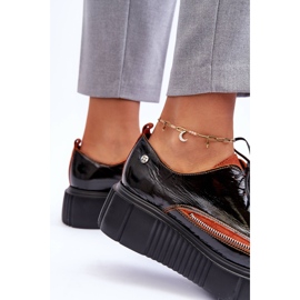 Damen-Lederschuhe Maciejka 50740-18 Schwarz 2