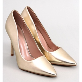 Carra Gold Stiletto-Pumps golden 1