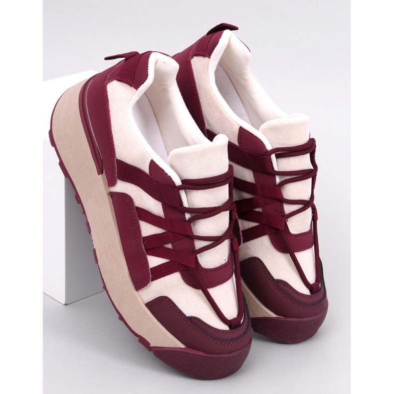 Potts Wine Sneakers für Damen rot 1