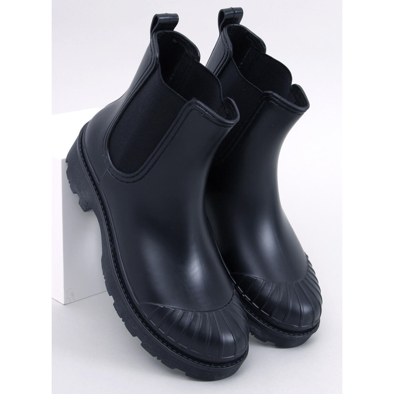 Andel Schwarze Gummistiefel 1