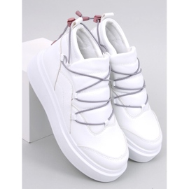 Überzogene Sneakers von Cooper White weiß 1