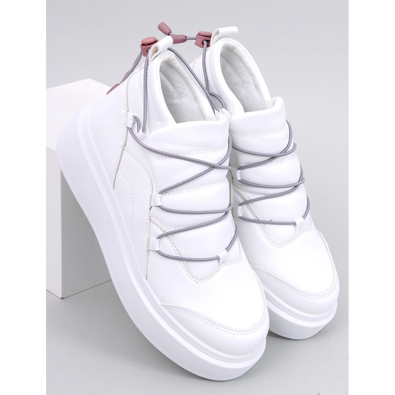 Überzogene Sneakers von Cooper White weiß 1