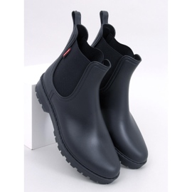 Braune schwarze Chelsea-Stiefel 1