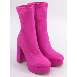 Plateaustiefel Baldacci Fuchsia rosa 1