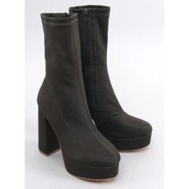 Baldacci Grüne Plateaustiefel 1