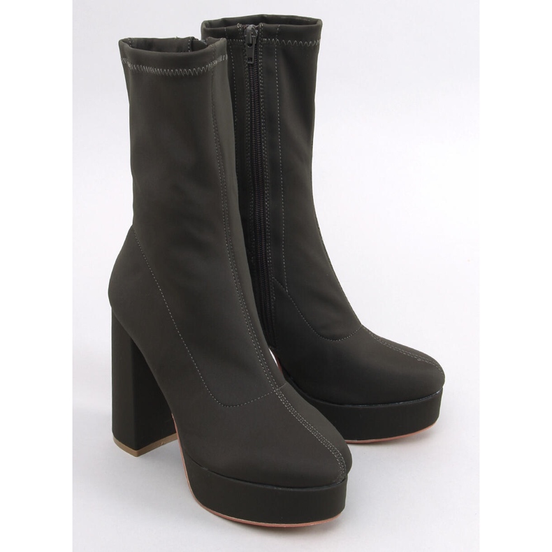 Baldacci Grüne Plateaustiefel 1