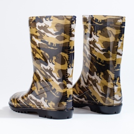Shelovet Jungen-Camouflage-Gummistiefel mehrfarbig 2