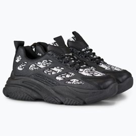 Schwarze Damen-Sneaker von Emis 2