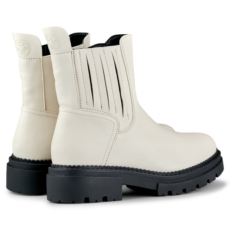 Hellbeige Damen-Öko-Lederschuhe von Dany 1